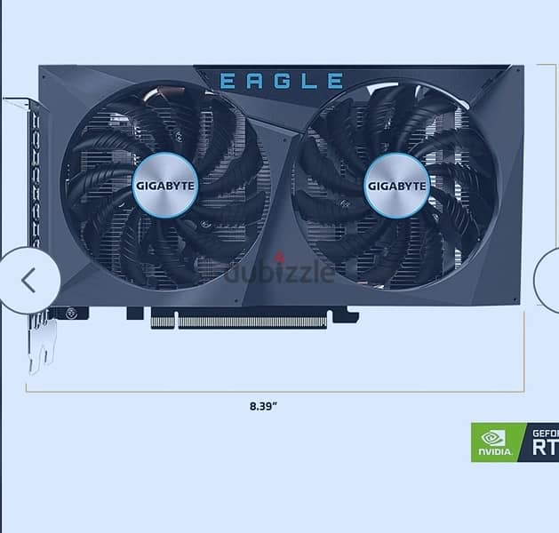 كارت شاشه جيجا بايت rtx 3050 8g كسر زيرو 0