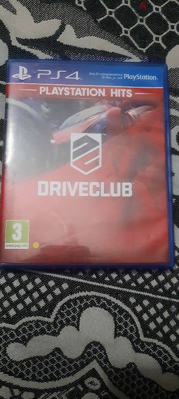 CD PS4 : DRIVE CLUB