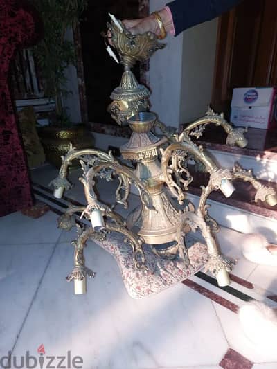 نجف ايطالى برونز Italian bronze chandelier