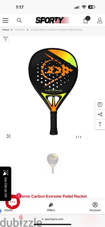 Padel racket