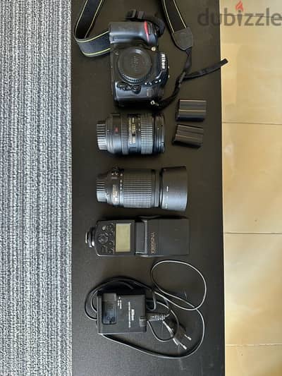 Camera Nikon D7100 + all kits