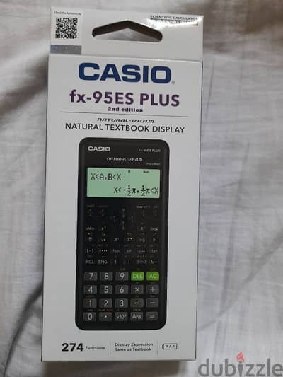 Calculator Scientific Casio FX95ES Plus 2nd edition