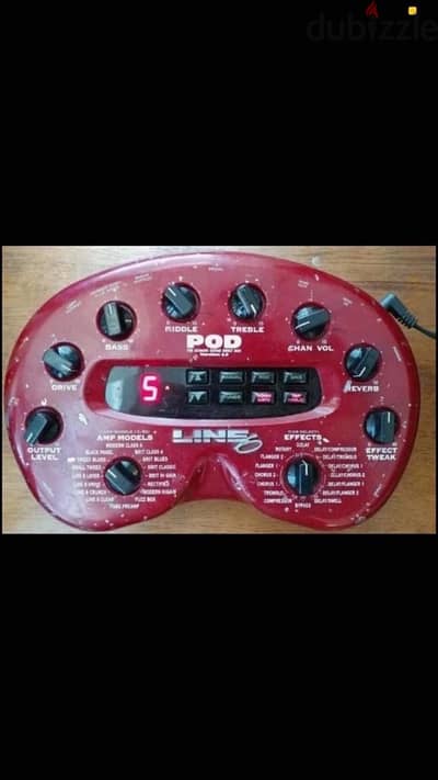 Line 6 POD 2 guitar multi effect