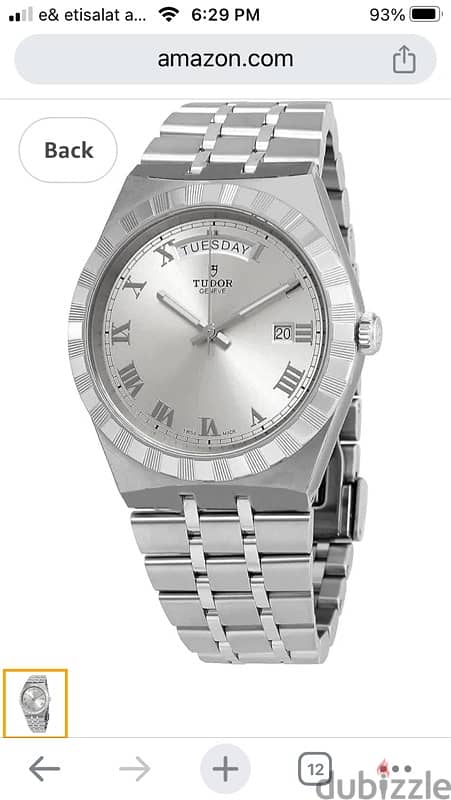 Tudor Royal Automatic Diamond Original Watch 2