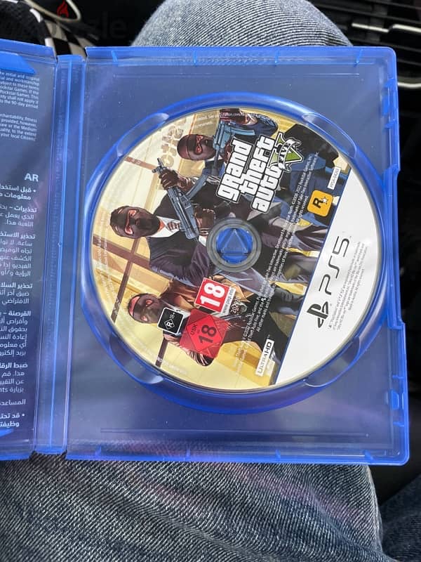 GTA V (5) Brand new/Unopened جديدة PlayStation 5 2