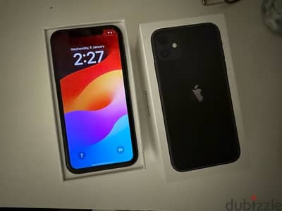 iPhone 11 64GB - ايفون ١١ بالعلبة و شاحن