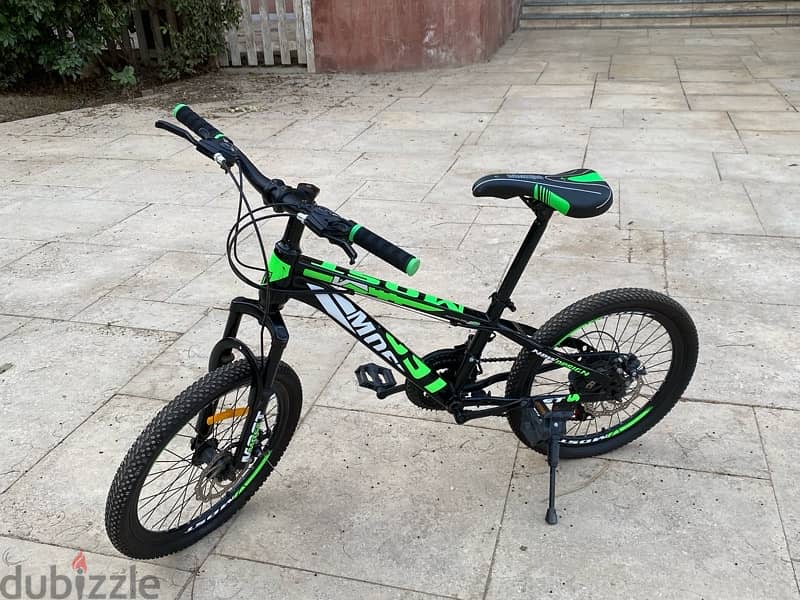 MOST Bicycle Black-Green دراجة سوداء 0