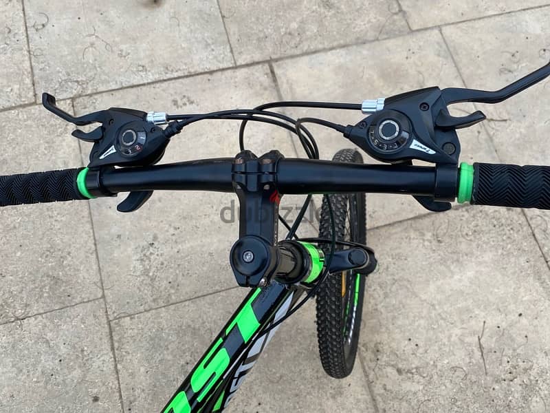 MOST Bicycle Black-Green دراجة سوداء 2