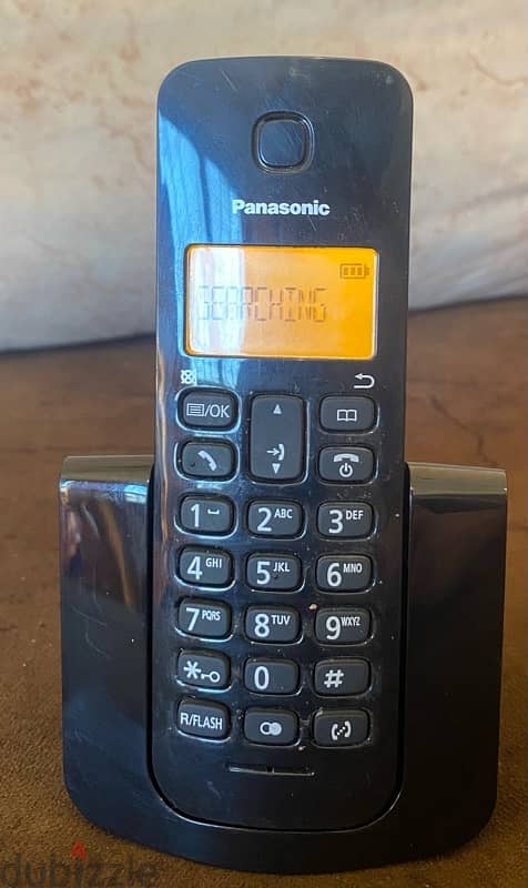 Panasonic KX-TGB110 Digital Cordless Phone - Black لا سلكي باناسونيك 2