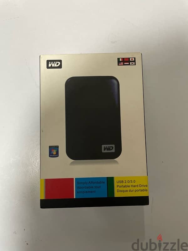 western degital hard disk 1 TB external 4