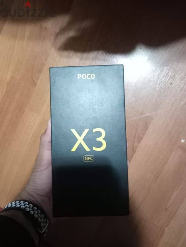 موبايل Poco x3 بحاله ممتازه 0