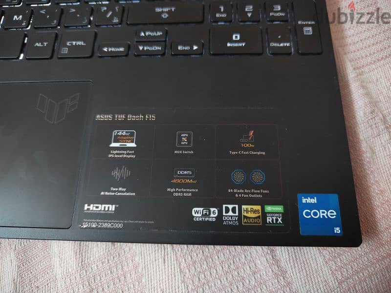 لابتوب Asus f15 2