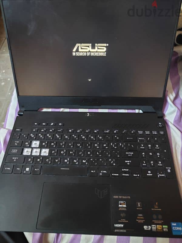 لابتوب Asus f15 7