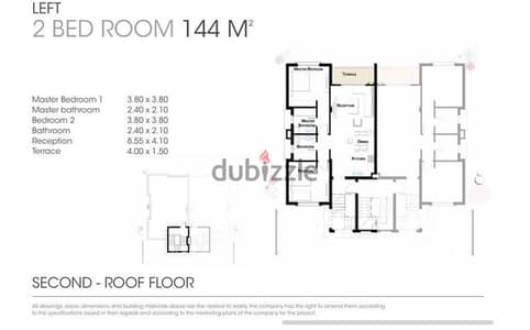 Pentahouse chalet 144 m with Roof 144 m