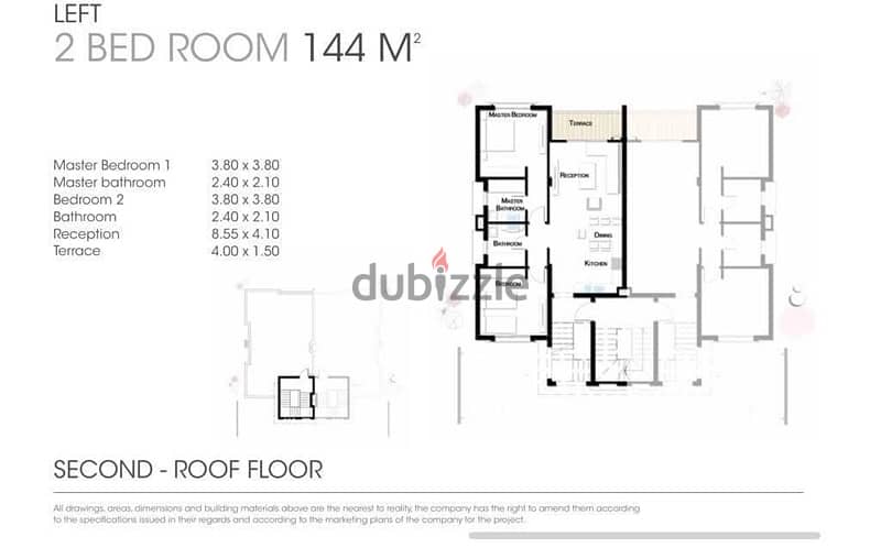 Pentahouse chalet 144 m with Roof 144 m 0