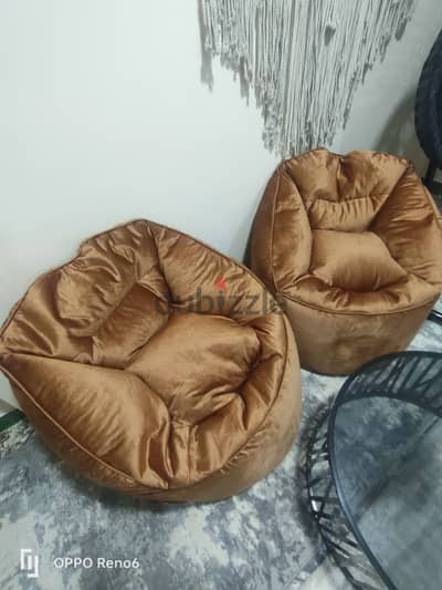 للبيع 2 بين باجز bean bags انتاج هومز مارت