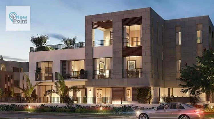 Receive immediately in the heart of District 5 Compound, a prime townhouse, ready for viewing and immediate housing in installments 0