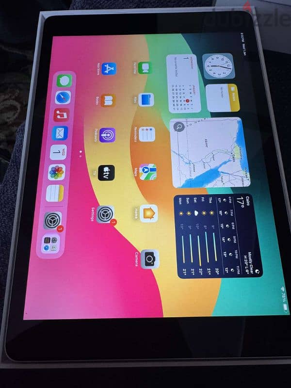 IPAD 9 WI-FI Cellular 100% Battery 5