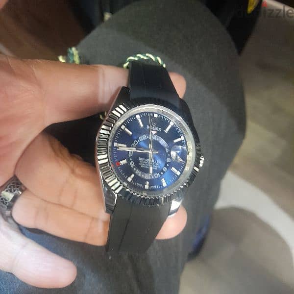 Rolex sky dweller bleu whatsapp 01118659401 1