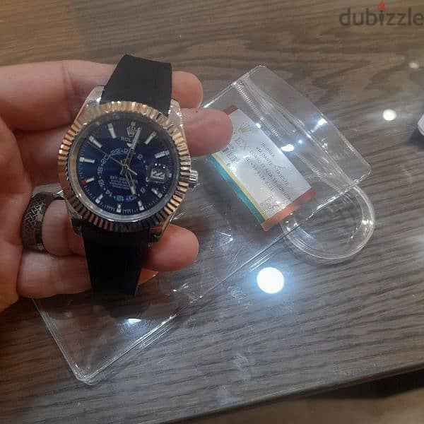 Rolex sky dweller bleu whatsapp 01118659401 5