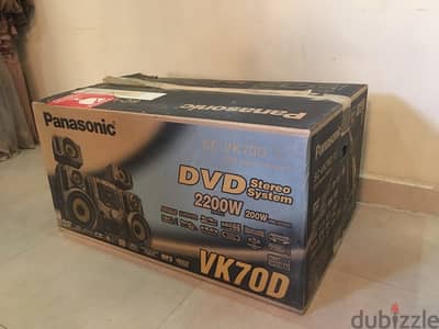 panasonic dvd stereo system vk70d باناسونيك دي في دي