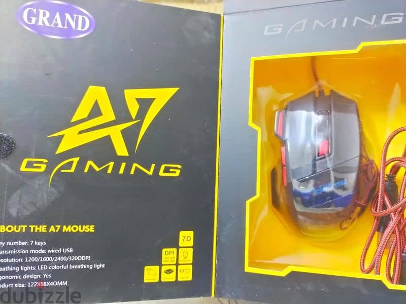 GRAND A7 GAMING MOUSE 1