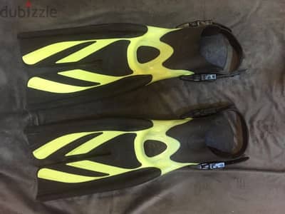 tusa x-pert zoom open heel split diving