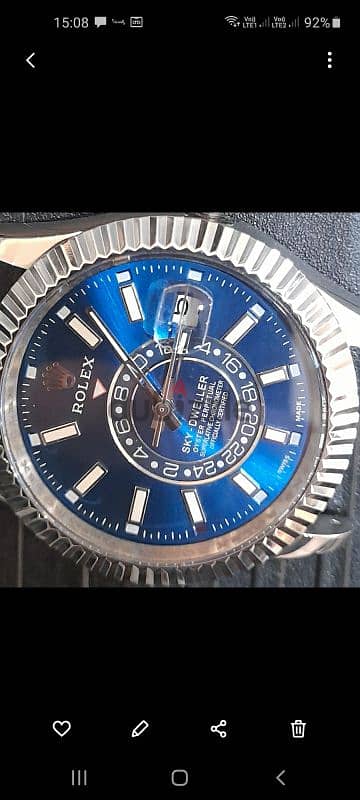 Rolex sky dweller bleu replica whatsapp 01118659401 2