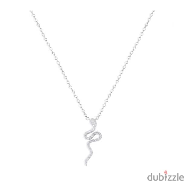 Silver necklace 4.71 G / 925 عيار 0