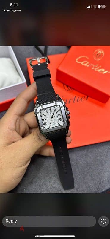 Cartier ساعة 1