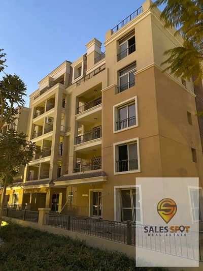 Luxurious apartment for sale at the lowest price and with convenient installments in (Sarai) minutes from the Fifth Settlement 