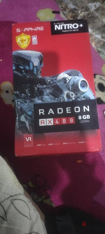 كرت rx 480 8gb