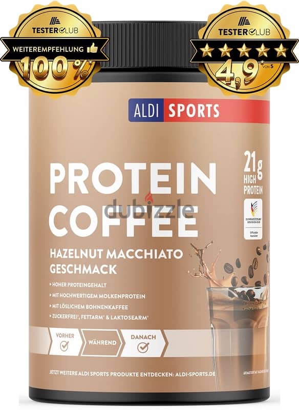 Protein Coffee Hazelnut Machiatoo 1