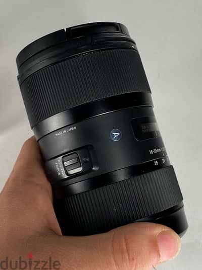 Sigma 18-35mm f/1.8 DC HSM Art Lens for Canon EF