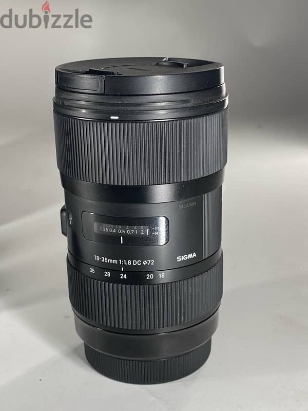 Sigma 18-35mm f/1.8 DC HSM Art Lens for Canon EF 5