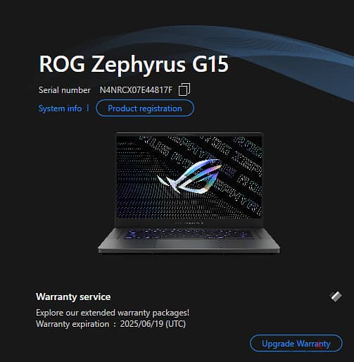 Asus ROG Zyphrus G15 3