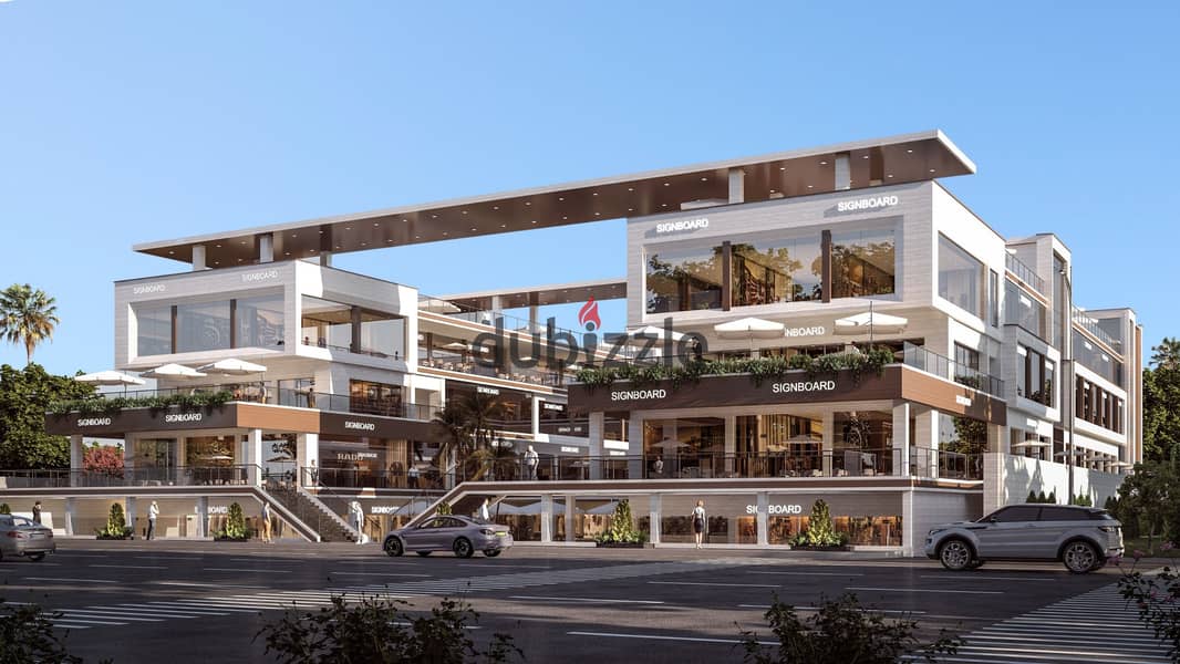 A 44-meter office in an administrative and medical mall in the middle of the largest population density in Hadayek October 0