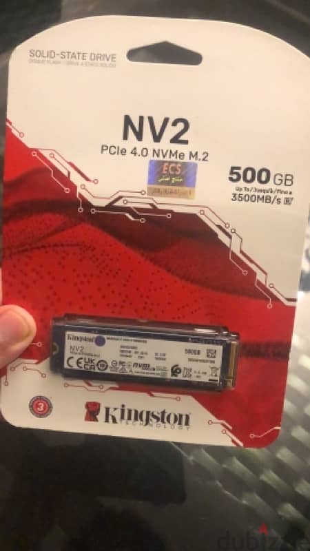 SSD M. 2 500GB 1