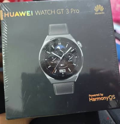 Huawei watch gt 3 pro جديدة بالكرتونة متبرشمة