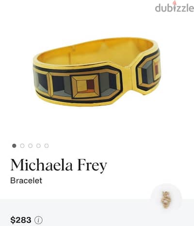 Michaela Frey Wein Contessa bracelet Luxurious 24K gold-plated finish