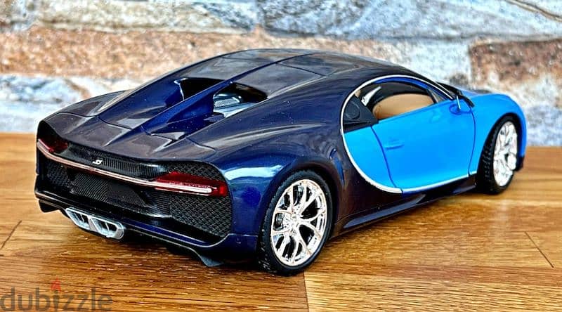 Metal Bugatti Chiron Welly 1/24 3