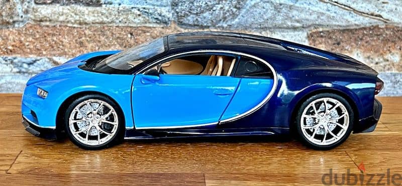 Metal Bugatti Chiron Welly 1/24 7