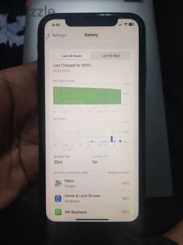 iphone 11 used like new 98% 11