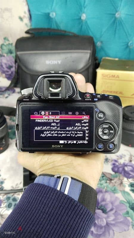 كاميرا سوني الفا a35 كسر زيرو Sony a35 13