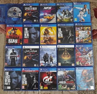 ps4 ps5 games العاب بلايستيشن  elden ring gow rdr2