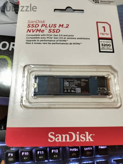 SanDisk SSD Plus 1TB M. 2 NVMe هارد