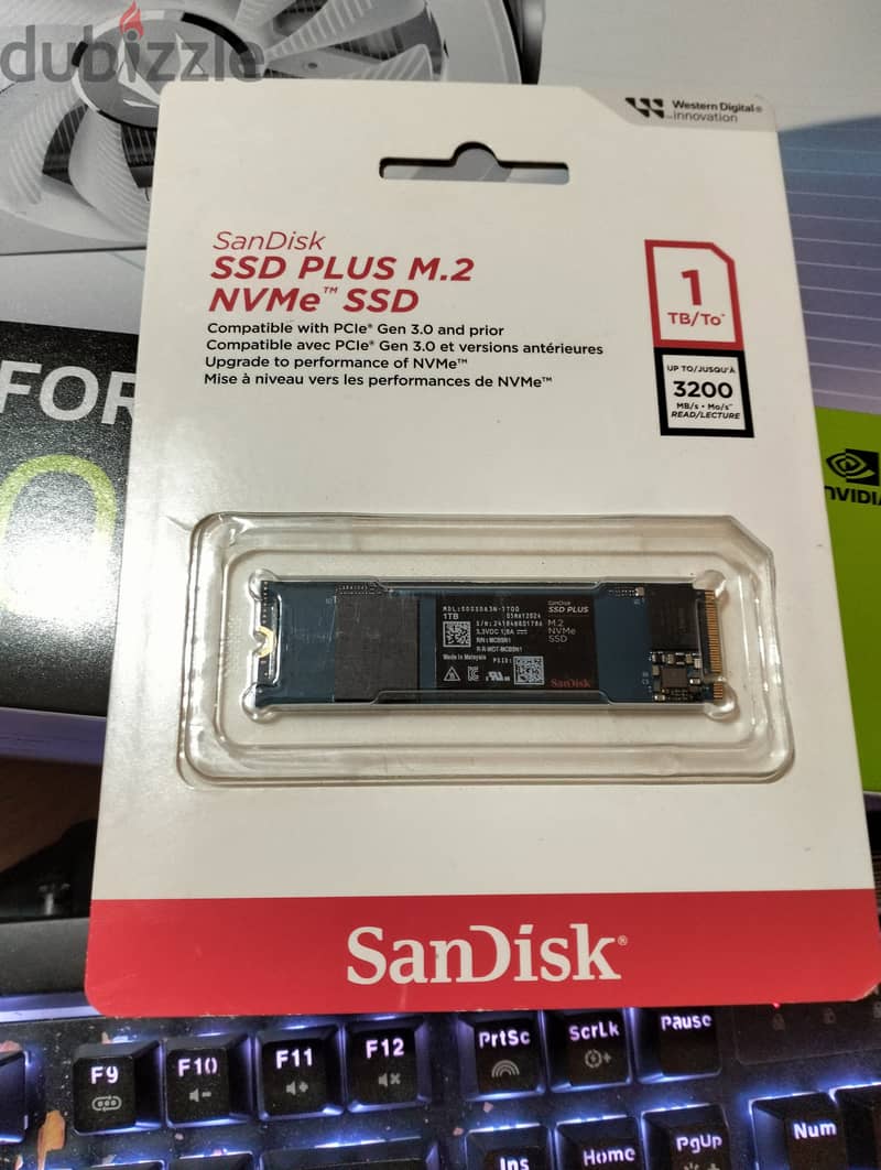 SanDisk SSD Plus 1TB M. 2 NVMe هارد 1