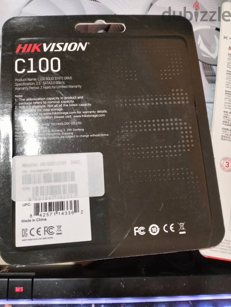 Hikvision C100/240G SSD هارد 4