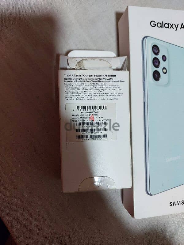 Samsung a73 5G Ram 8 Storage 256 كسر زيرو 9