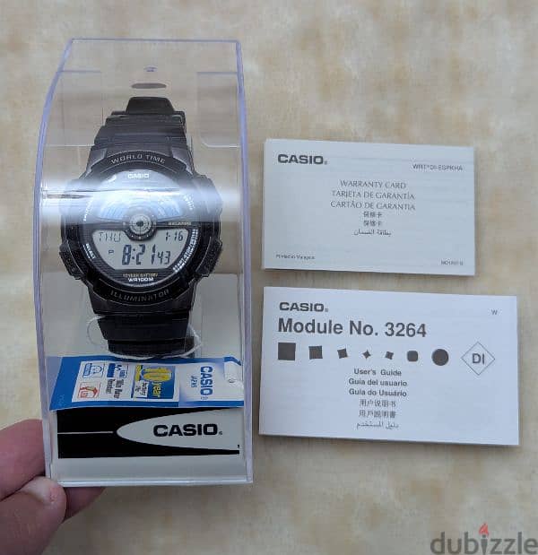 ساعة كاسيو Casio أصلية AE-1100W-AV بحالة الجديدة 1